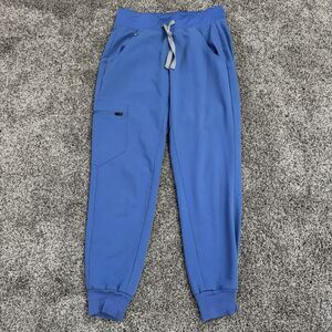 FIGS Zamora 2.0 Jogger Scrub Pants Ceil Blue W18SW2005 Size XXS/P Petite